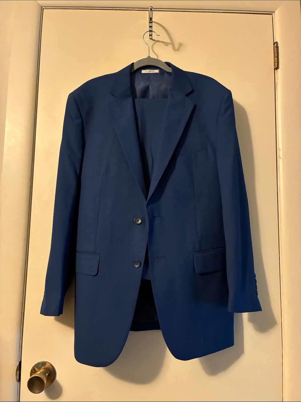 Vinci Philosophy single breasted suit in blue,  40R
